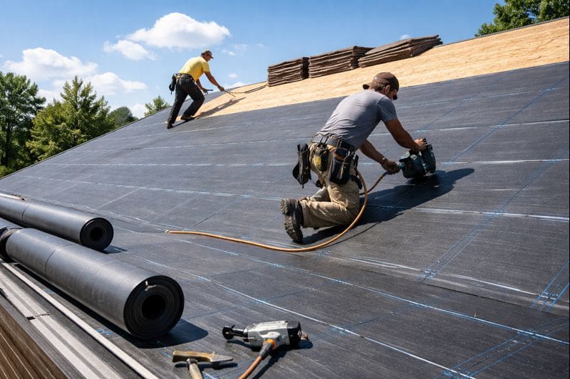 Roof Underlayment Installation in Fort Lauderdale